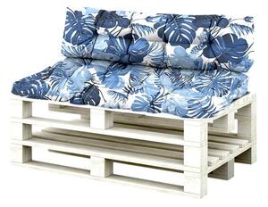 Pair of Summer Outdoor Pallet Cushions Tropical