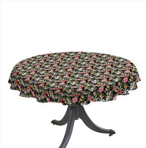 Summer Round Table Cloth Flutterby