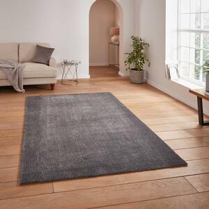 Cove Washable Rug Charcoal