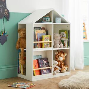 Kids Daisy House Bookcase and Storage White