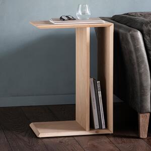 Manila C-Shaped Side Table Natural