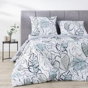 Cotton bed linen Monstera Leaves 160x200cm