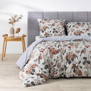 Cotton bed linen Joyful Bird 160x200cm