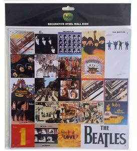 Metal sign The Beatles - Chronology, (30 x 30 cm)