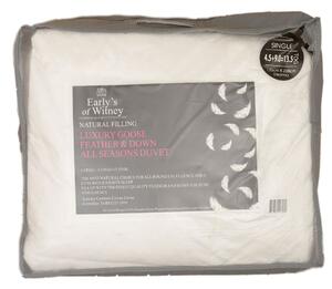 Goose Feather and Goose Down Duvet All Seasons 13.5 Tog
