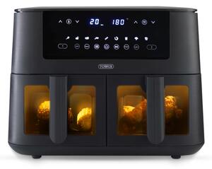 Tower Vortx Vizion 8 Litre Digital Dual Basket Air Fryer Black