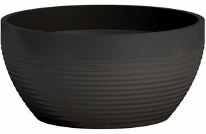 Plant pot Garden ID Black 30 x 14 cm