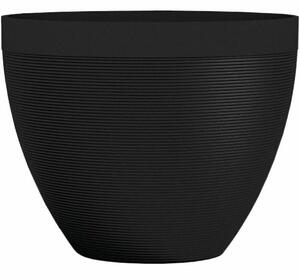 Plant pot Garden ID Black 30 x 26 cm