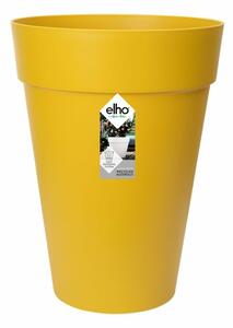 Plant pot Elho Yellow Ø 34 cm Ocre Plastic Circular Modern