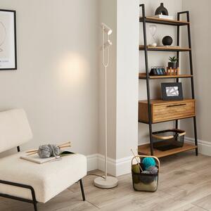Kit Industrial 2 Light Adjustable Floor Lamp