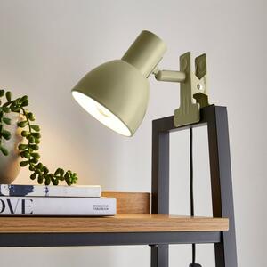 Imi Metal Adjustable Clip-On Task Table Lamp