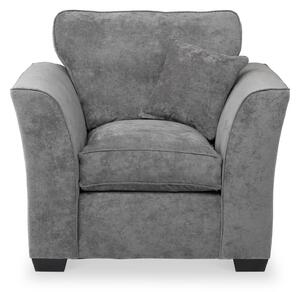 Padstow Armchair | Grey Green Blue Fabric Living Room Chair | Roseland