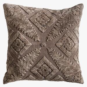 Indie Grey Velvet Cushion