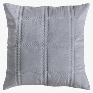Eaton Grey Quilted Cushion