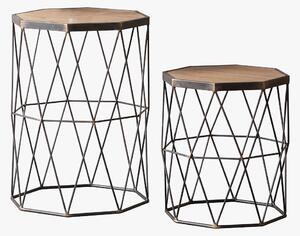 Cardinal Side Table, Set of Two