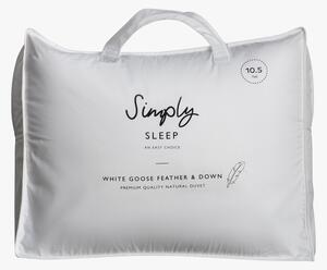 Gerald Goose Feather & Down Duvet, 4'6'' Double Size