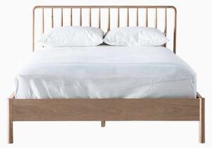 Rebecca 4'6'' Oak Double Bed Frame in Natural