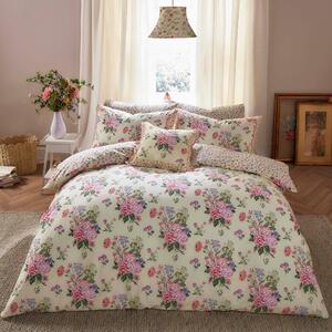Cath Kidston Floral Fields Duvet Cover Bedding Set Lemon