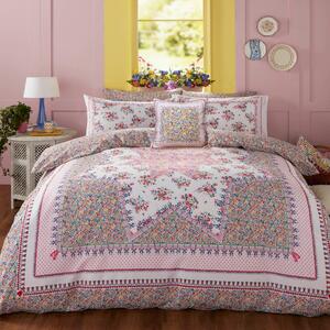 Cath Kidston Patchwork Duvet Cover Bedding Set Pink