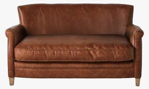 Remington Leather Sofa in Vintage Brown