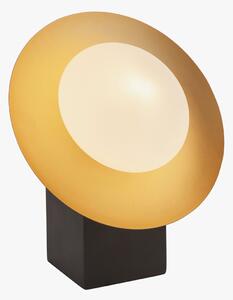Cardassian Opal Pebble Table Lamp in Gold