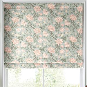Laura Ashley Tapestry Floral Chenille Made To Measure Roman Blind Blush