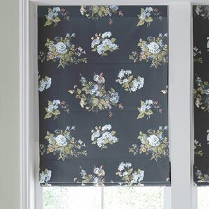 Laura Ashley Rosemore Made To Measure Roman Blind Midnight