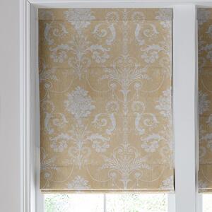 Laura Ashley Josette Woven Made To Measure Roman Blind Gold
