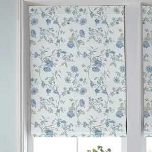 Laura Ashley Rambling Rector Made To Measure Roman Blind Blue Sky
