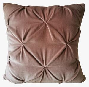 Indulger Velvet Cushion in Blush