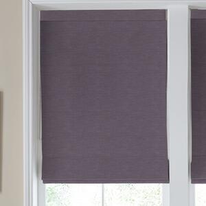 Laura Ashley Swanson Made To Measure Roman Blind Dark Sugared Violet