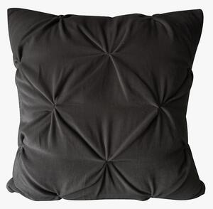 Indulger Velvet Cushion in Charcoal