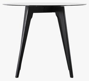 Stalwart Round Dining Table in Black