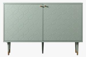 Fandangle Two Door Cabinet in Mint