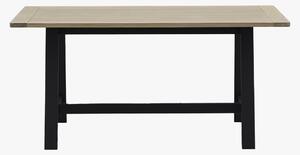 Harvest Trestle Dining Table in Meteor Large