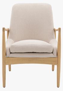 Dandy Armchair in Natural Linen