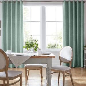 Laura Ashley Easton Made To Measure Curtains Grey Green