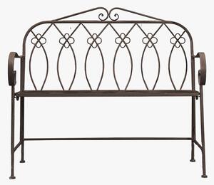 Calmer Outdoor Bench in Black
