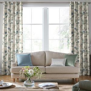 Laura Ashley Eglantine Made to Measure Curtain Seaspray
