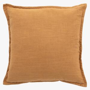 Cambric Cushion Cover in Mustard