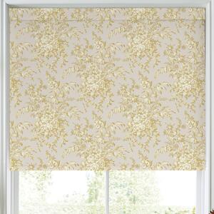 Laura Ashley Picardie Blackout Made To Measure Roller Blind Gold