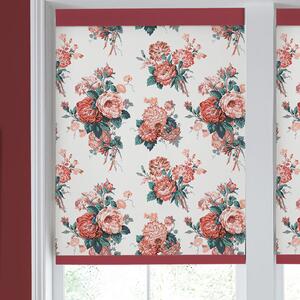 Laura Ashley Cecilia Blackout Made To Measure Roller Blind Red