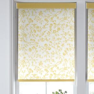Laura Ashley Aria Blackout Made To Measure Roller Blind Ochre
