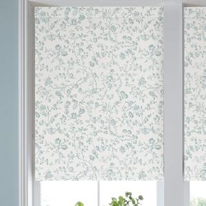 Laura Ashley Aria Blackout Made To Measure Roller Blind Eucalyptus