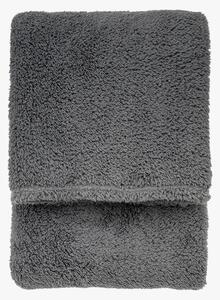 Cherish Fleecy Throw in Charcoal