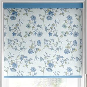 Laura Ashley Rambling Rector Blackout Made To Measure Roller Blind Blue Sky