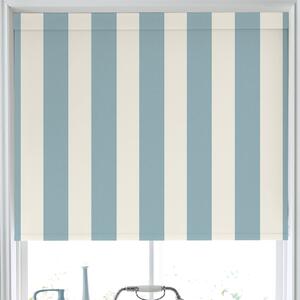 Laura Ashley Lille Stripe Translucent Made To Measure Roller Blind Seapsray