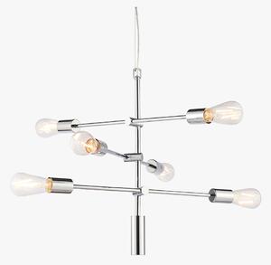 Archie Modern Ceiling Pendant in Silver