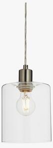 Bonnie Single Pendant Light in Brushed Nickel