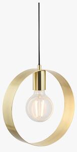 Magus Single Pendant in Brushed Brass